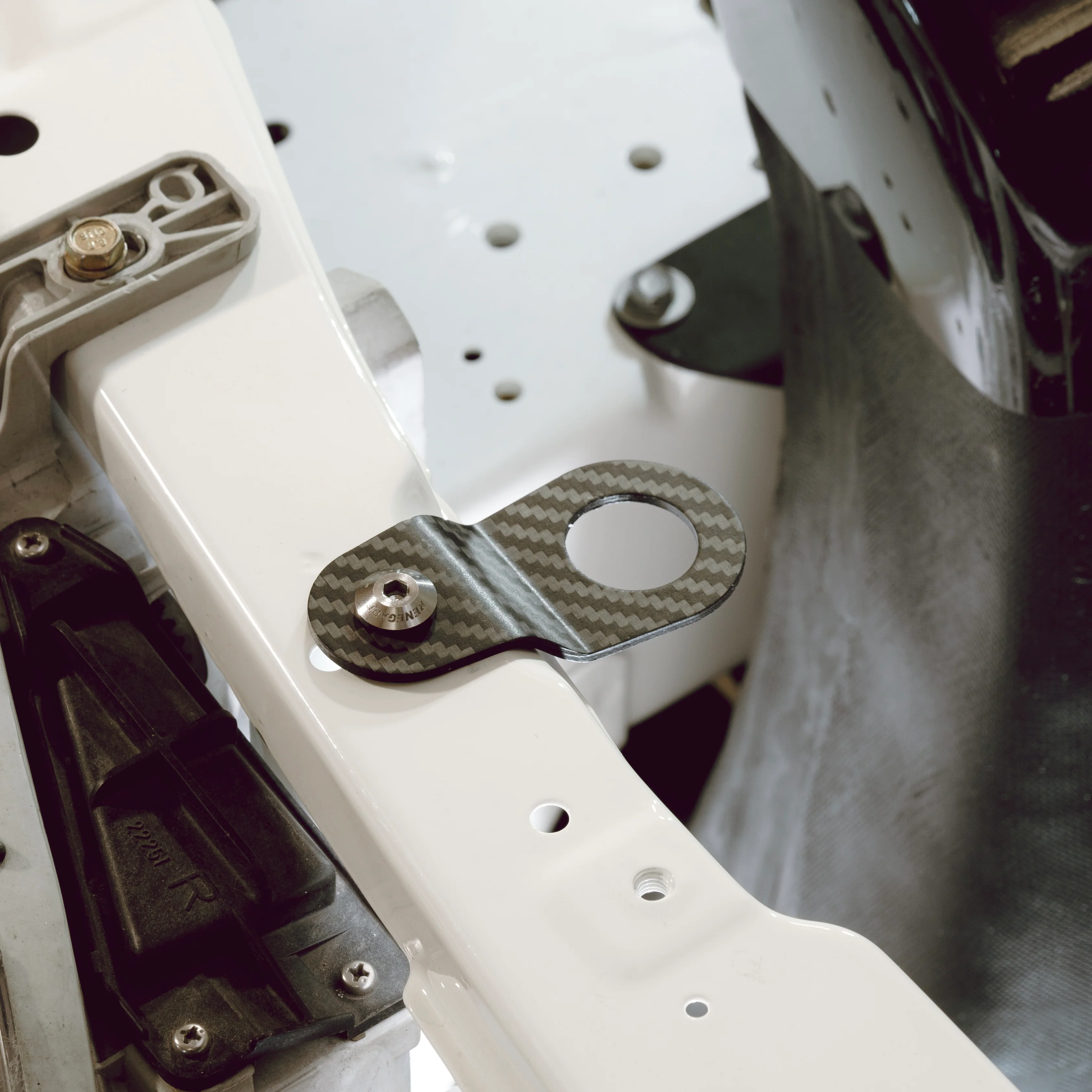 RENEGADE DRY CARBON RADIATOR STAYS