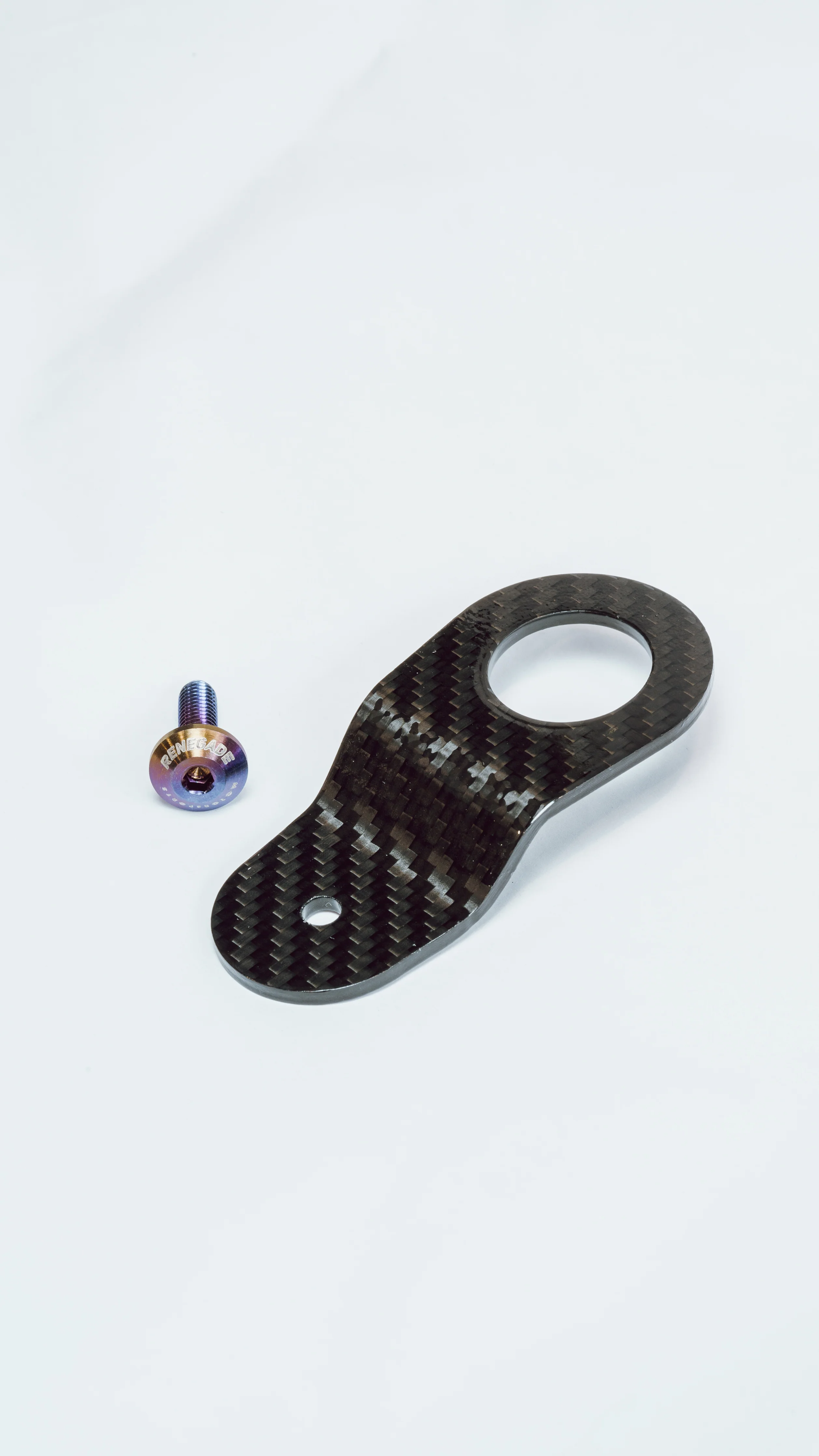 RENEGADE DRY CARBON RADIATOR STAYS - Image 3