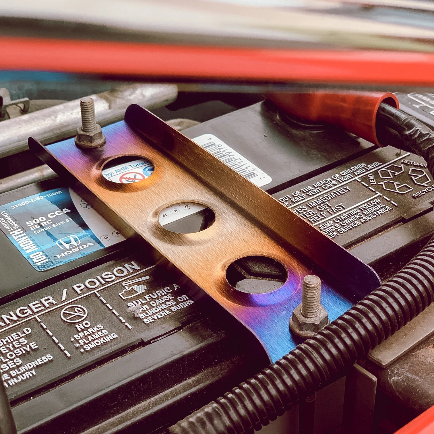 RENEGADE S2000 TI BATTERY TIE DOWN - Image 6