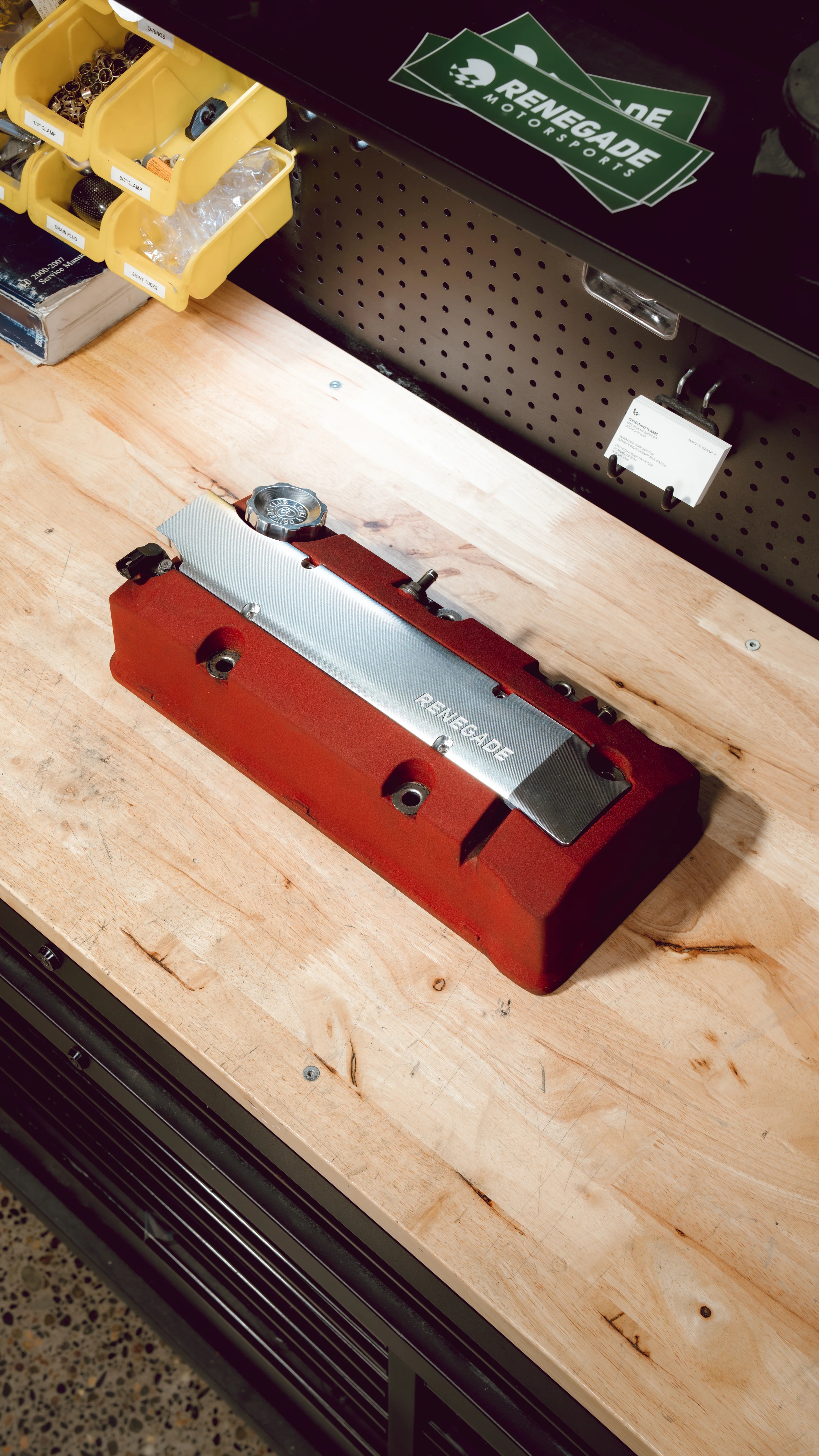RENEGADE S2000 BILLET COIL COVER V3 - Image 3