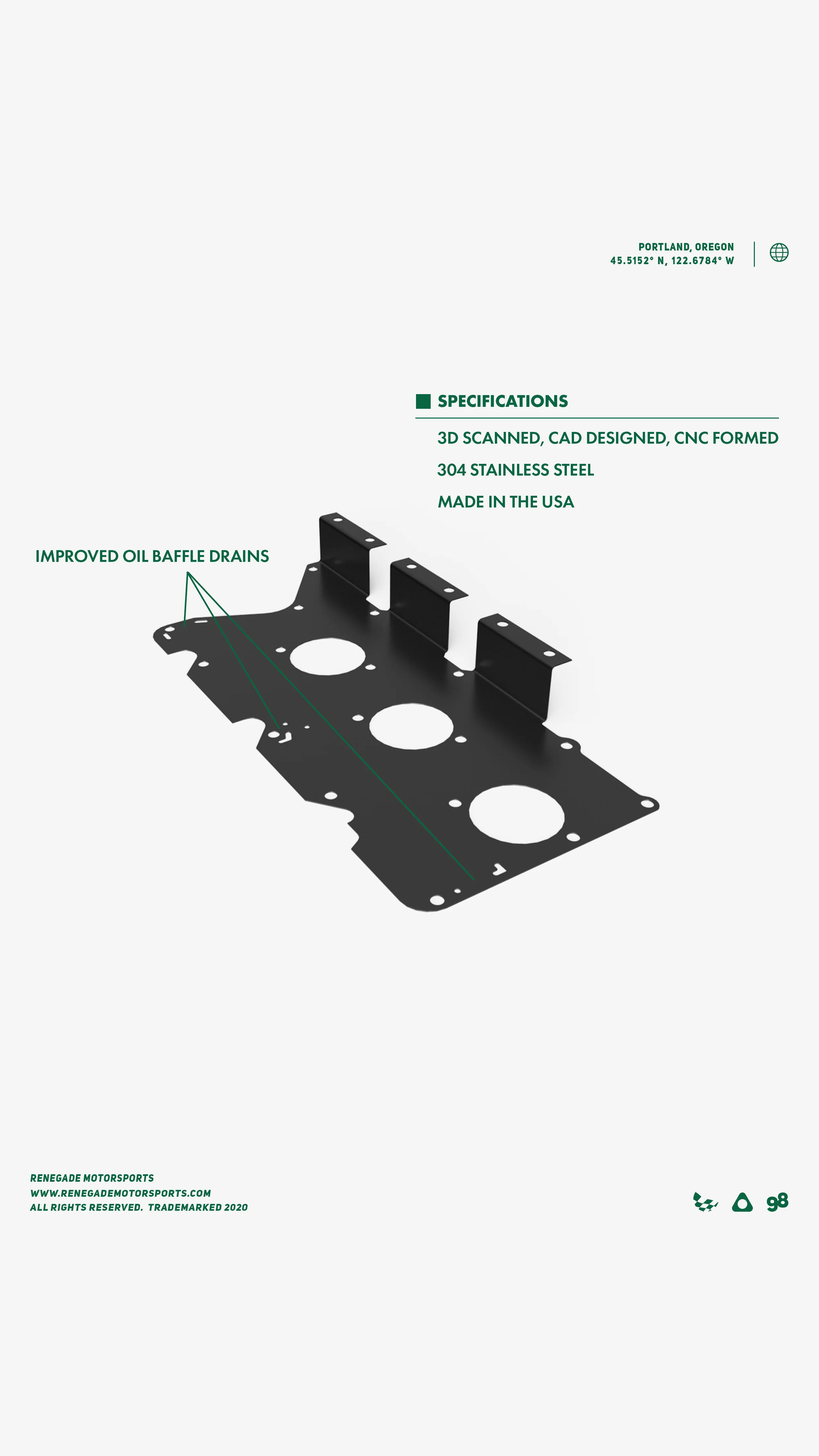RENEGADE S2000 BILLET VALVE COVER - Image 4