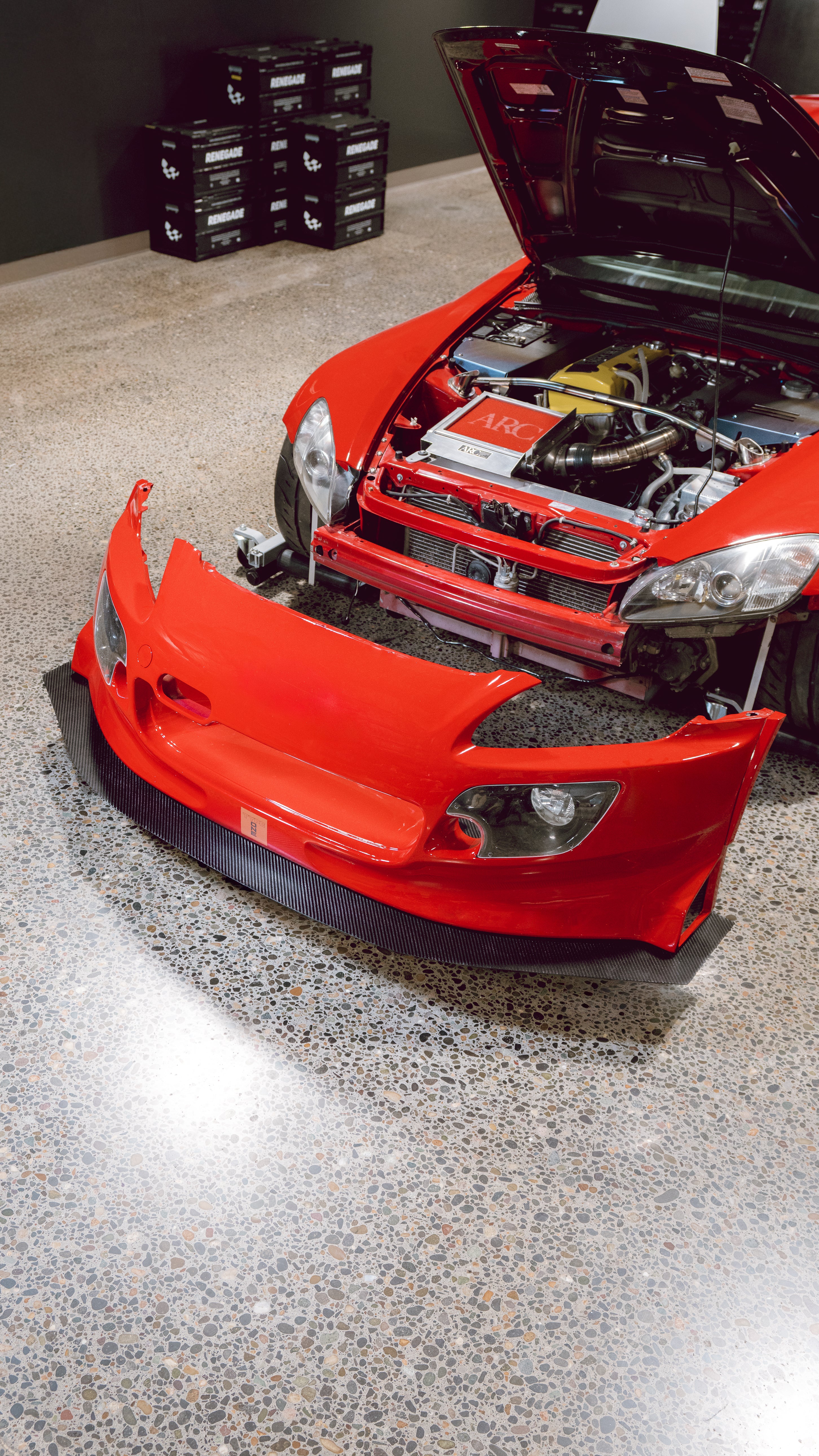 RENEGADE SPOON S2000 CARBON FIBER SPLITTER - Image 3