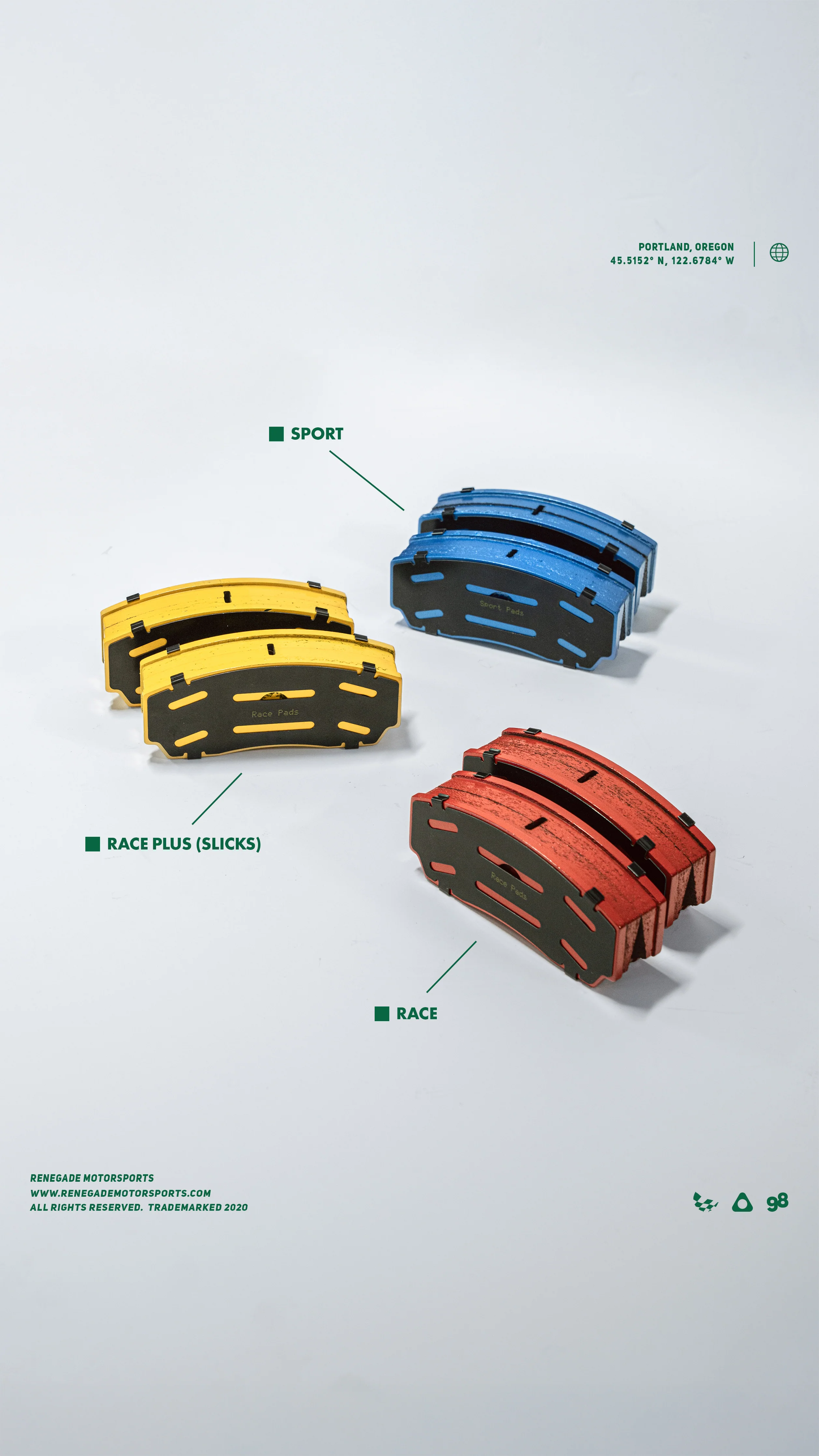 RENEGADE X APG BRAKE PADS - Image 3