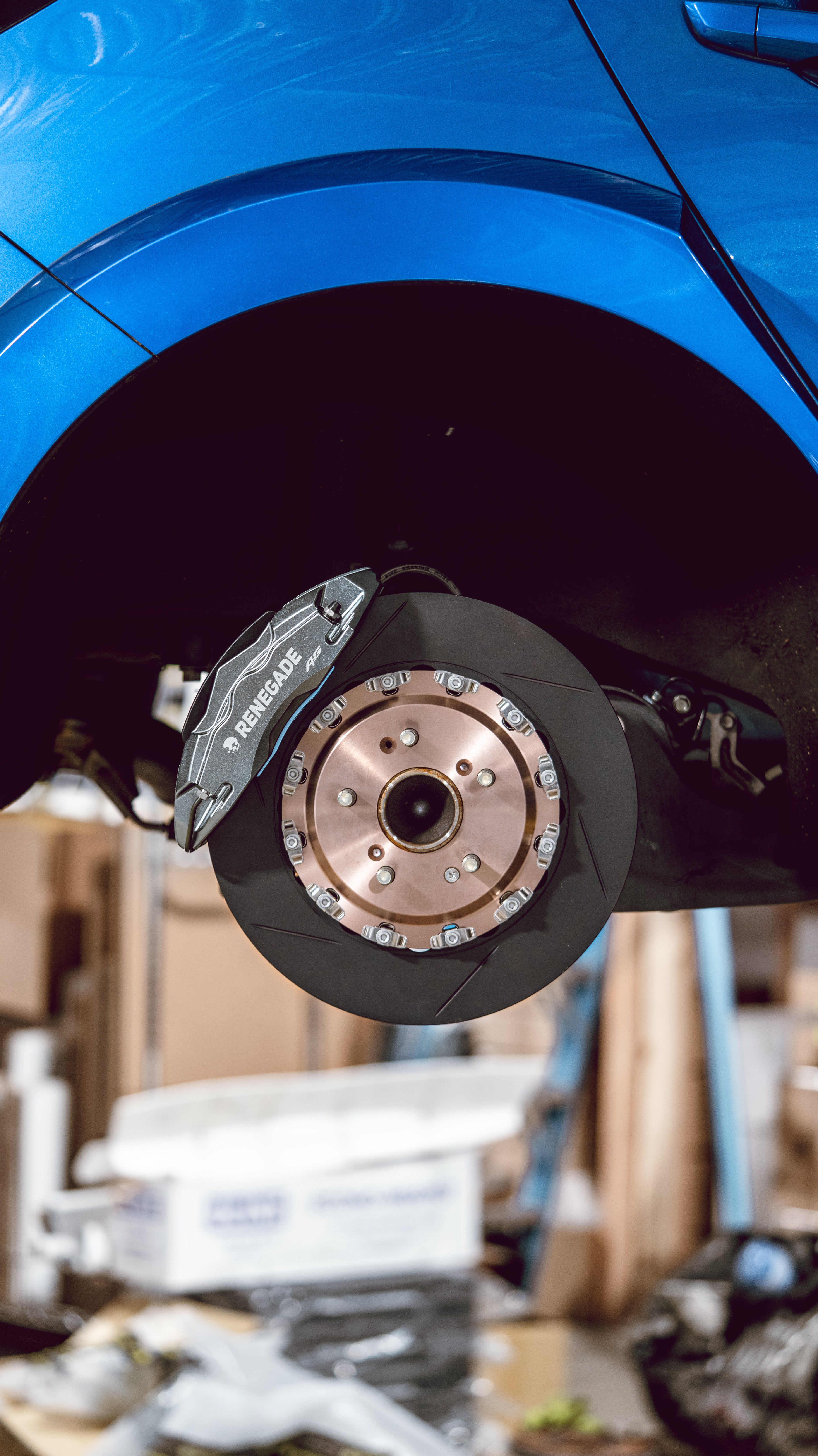 RENEGADE X APG FK8 / FL5 REAR BIG BRAKE KIT - Image 4