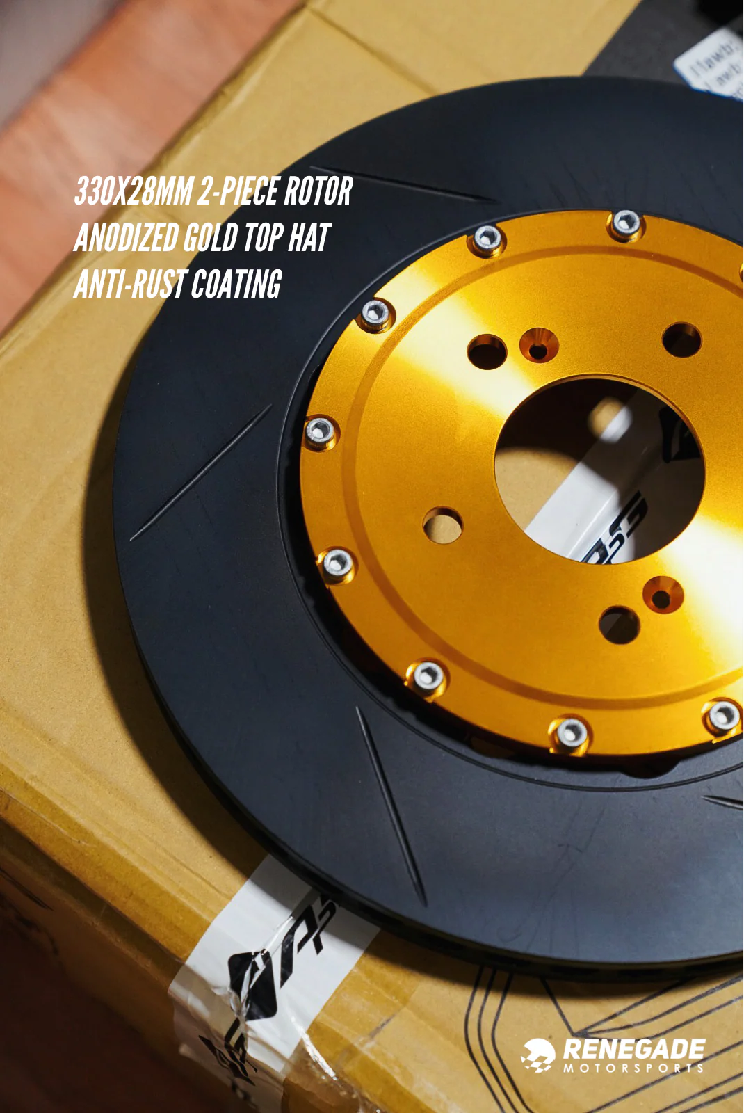 RENEGADE X APG HONDA S2000 REAR BIG BRAKE KIT - Image 8