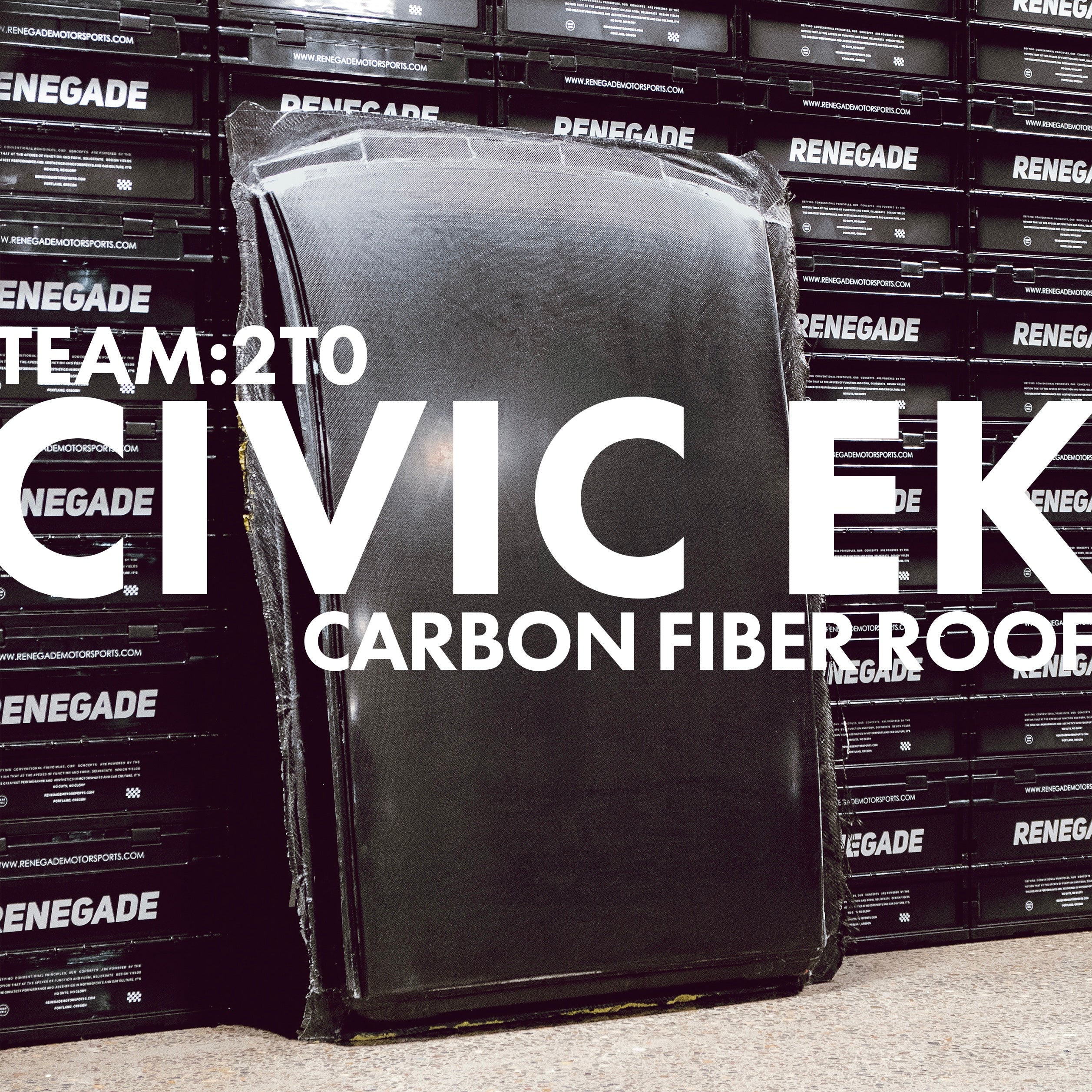 TEAM:2T0 BY RENEGADE EK CARBON ROOF