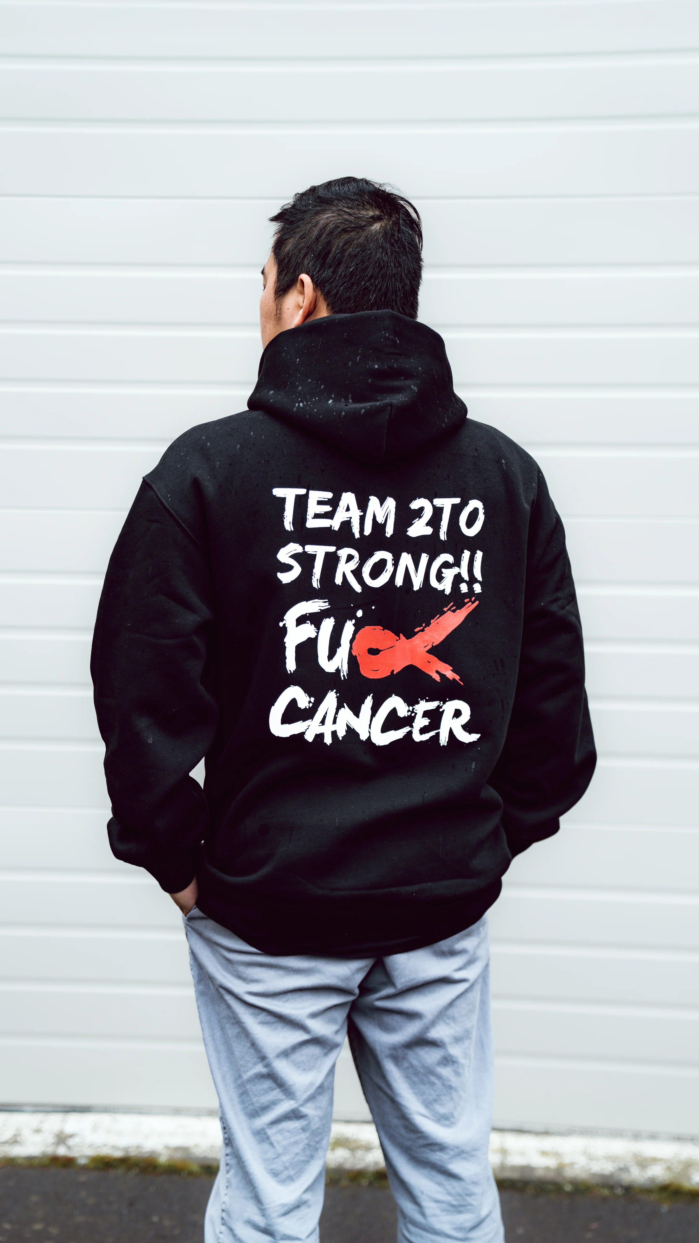 TEAM 2T0 FU*K CANCER HOODIE - Image 4